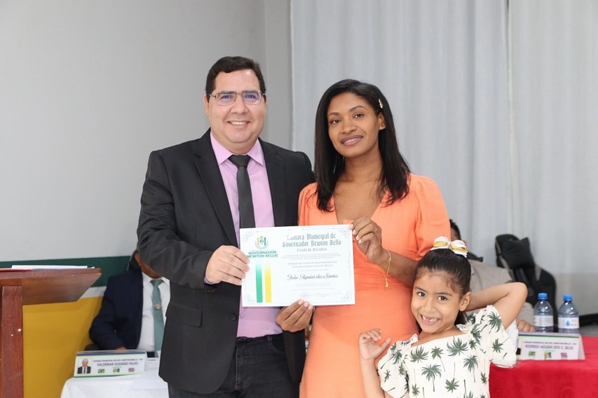 Foto 1 – Sessão Solene de Entrega de Títulos de Cidadão Honorário e Benemérito de Gov. Newton Bello!