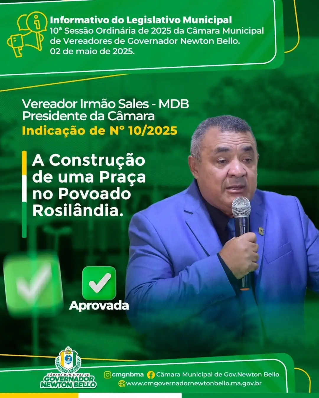 10ª Sessão Ordinária de 2025 ✅