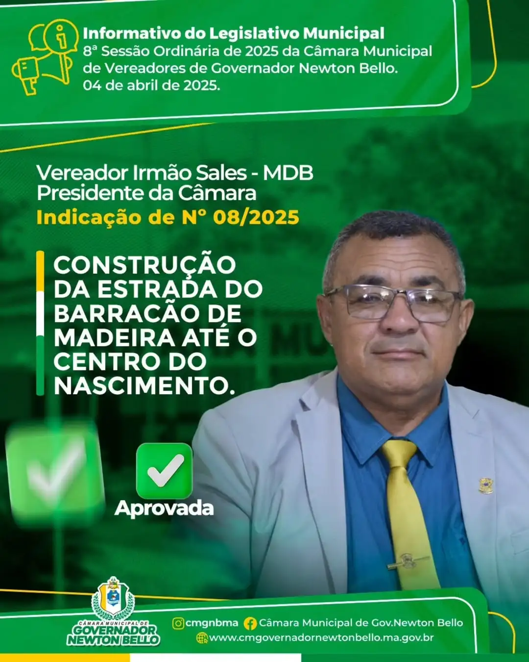 Proposições da 8ª Sessão Ordinária de 2025